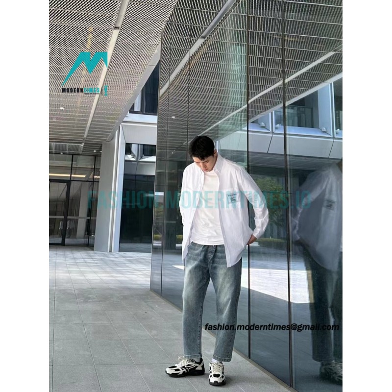 Burberry - 23SS long-sleeved shirt for war Horses
