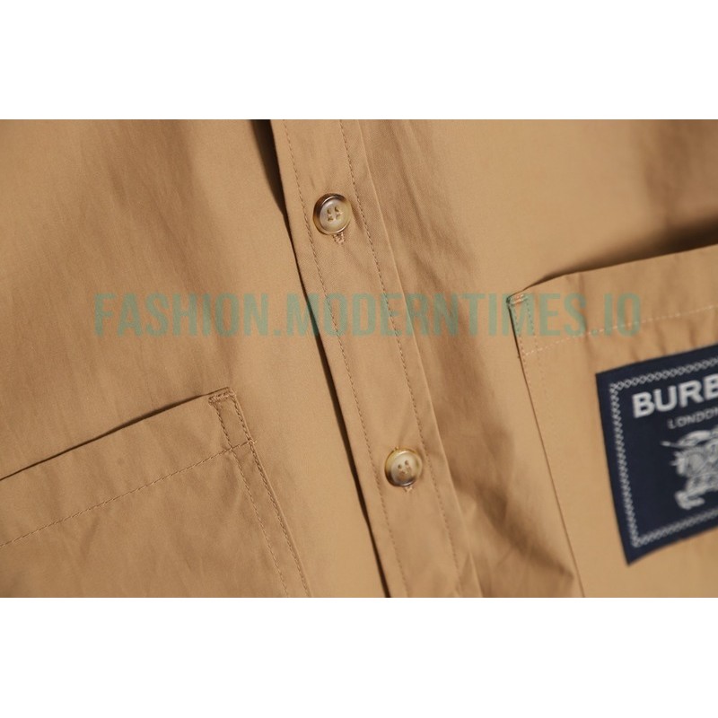 Burberry - 23SS long-sleeved shirt for war Horses