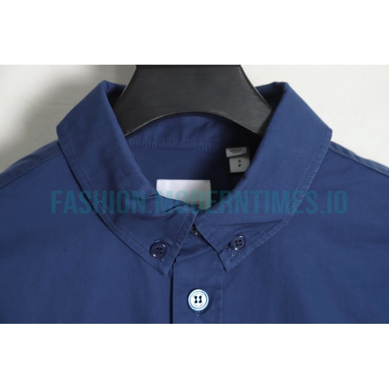 Burberry - 23SS Small Embroidered Long-sleeved Shirt