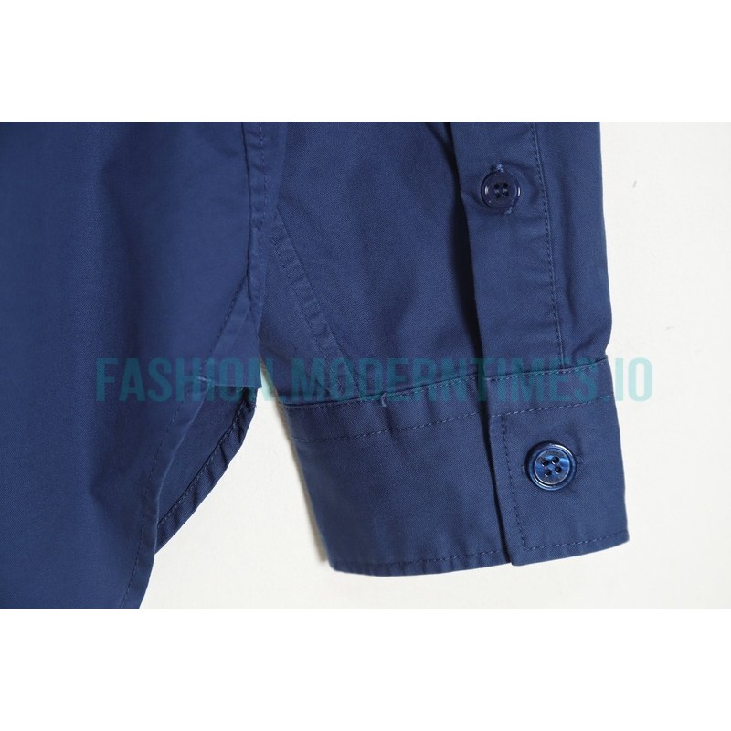 Burberry - 23SS Small Embroidered Long-sleeved Shirt