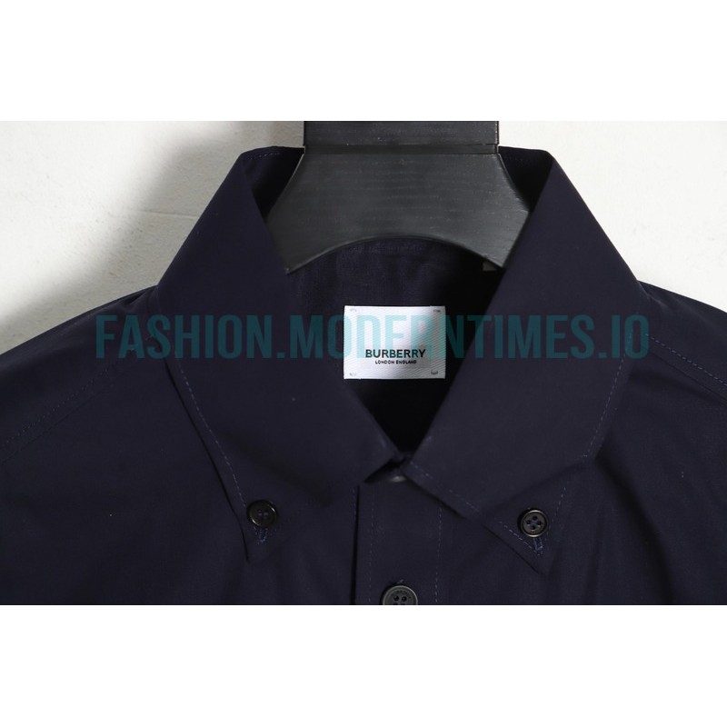 Burberry - 23SS Wheat Badge Embroidered Shirt