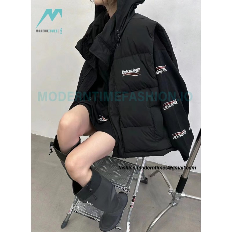 Balenciaga - Cola Wave Loose Down Padded Vest