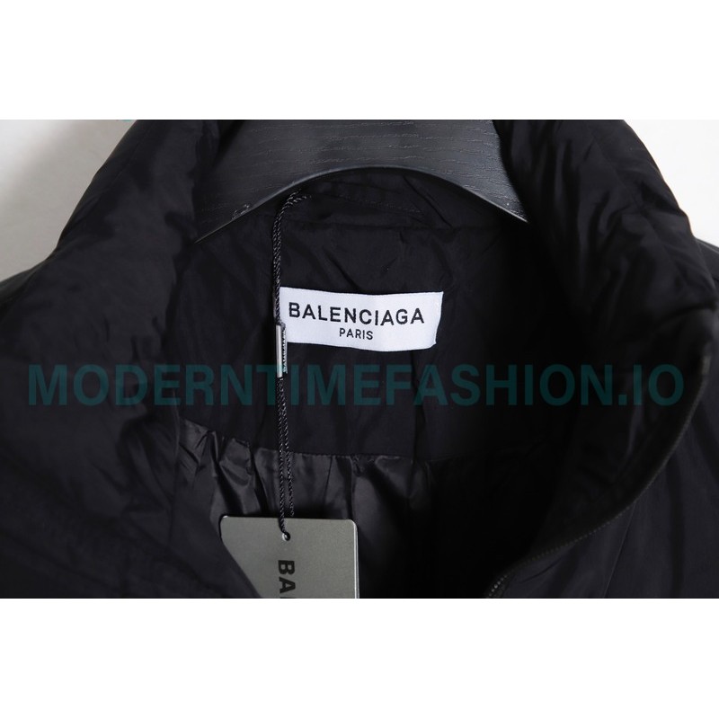 Balenciaga - Lock Small Logo Printed Down Jacket