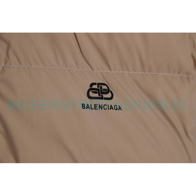 Balenciaga - Lock Small Logo Printed Down Jacket
