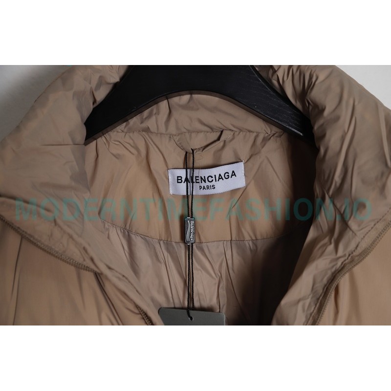 Balenciaga - Lock Small Logo Printed Down Jacket