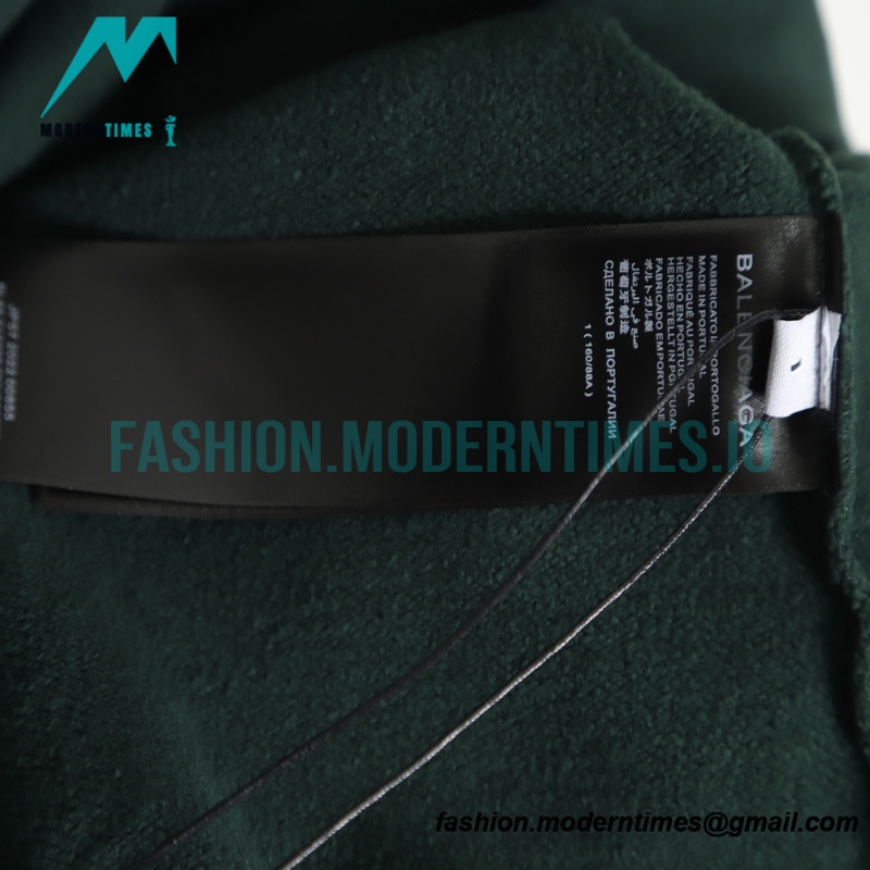  Balenciaga - Adidas Co-branded Embroidered Clover Hoodie 