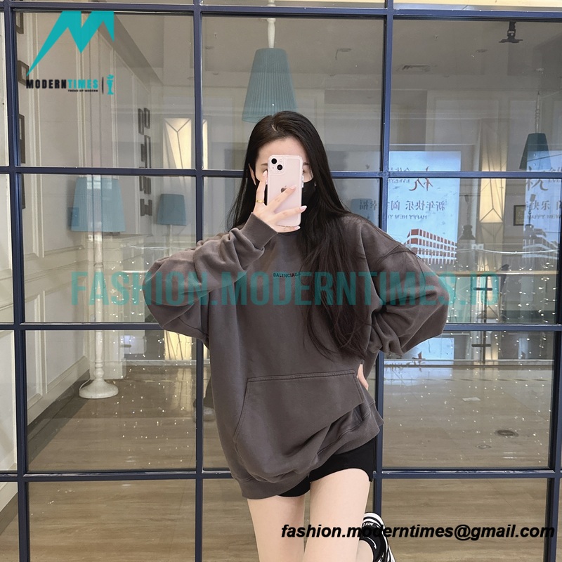 Balenciaga - 22FW Letter Embroidery Hoodie