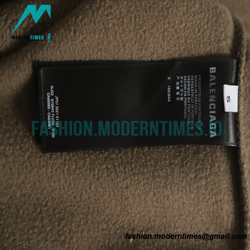 Balenciaga - 22FW 3M Polar Fleece Crewneck Hoodie