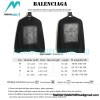 Balenciga - 23SS Gradient Letter Logo Round Neck Hoodie 