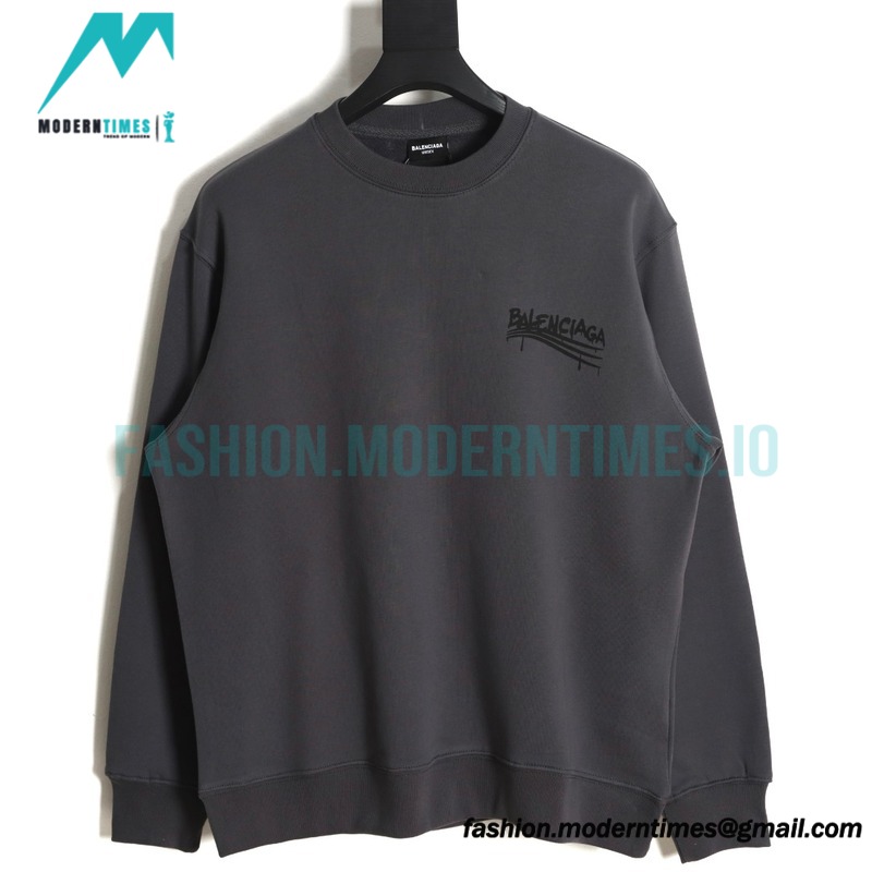 Balenciga - 23SS Cola Logo Crewneck Hoodie