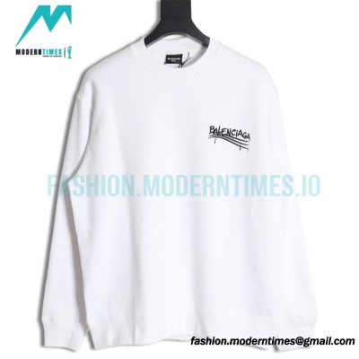 Balenciga - 23SS Cola Logo Crewneck Hoodie