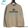 Balenciaga - 23Fw Double B Logo Three-dimensional Embroidered Round Neck Hoodie