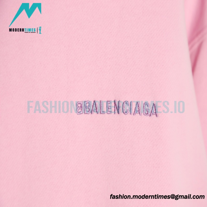 Balenciaga - 22FW BB Small Letter Embroidered Hoodie