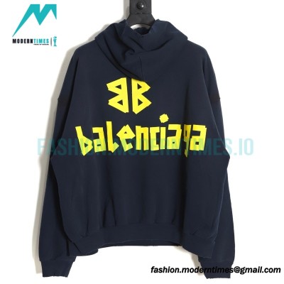 Balenciaga - 23SS Paper Tape Hoodie 
