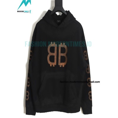 Balenciaga - 23SS BB Bitcoin Hoodie