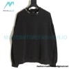 Balenciaga - 23FW Wash Round Neck Hoodie With Puncture Buckle