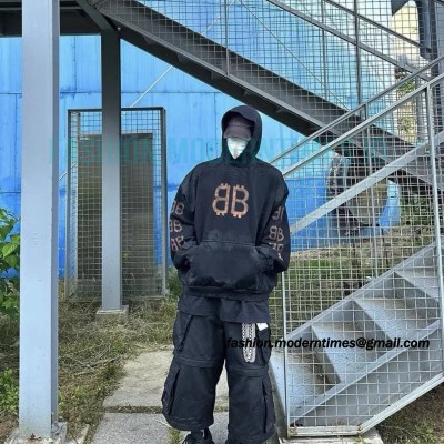 Balenciaga - 23SS BB Bitcoin Hoodie