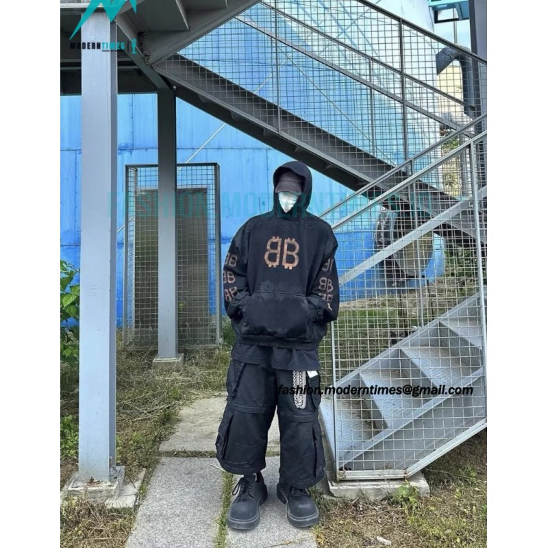Balenciaga - 23SS BB Bitcoin Hoodie