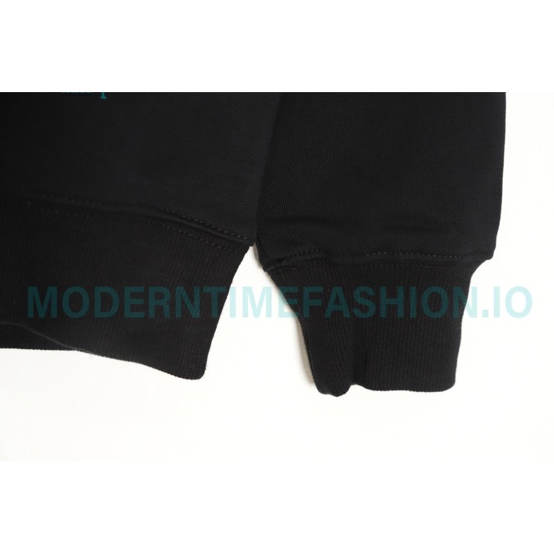 Balenciaga - Gucci Embroidered Logo Printed Crewneck Hoodie