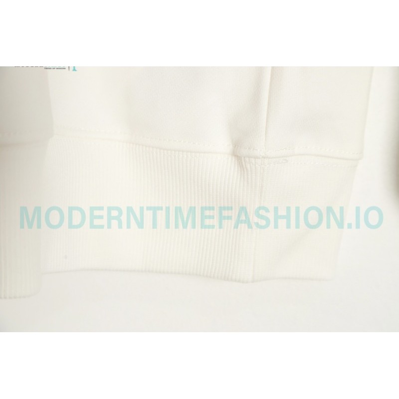 Balenciaga - Gucci Embroidered Logo Printed Crewneck Hoodie