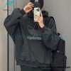 Balenciaga - Adidas Co-brand Embroidered Clover Hoodie