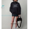 Balenciaga - Adidas Co-brand Embroidered Clover Hoodie