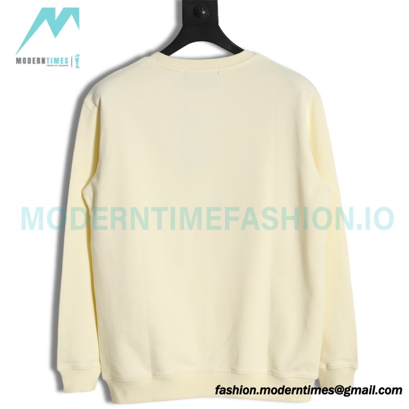  Gucci - Balenciaga Hand Painted Crew-neck Hoodie