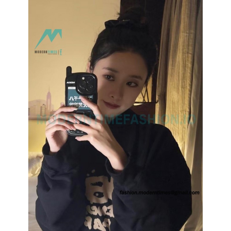 Balenciaga - 23FW Double B Splash Ink Hoodie