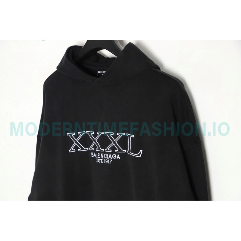 Balenciaga - 23FW Embroidered Wash Hoodie