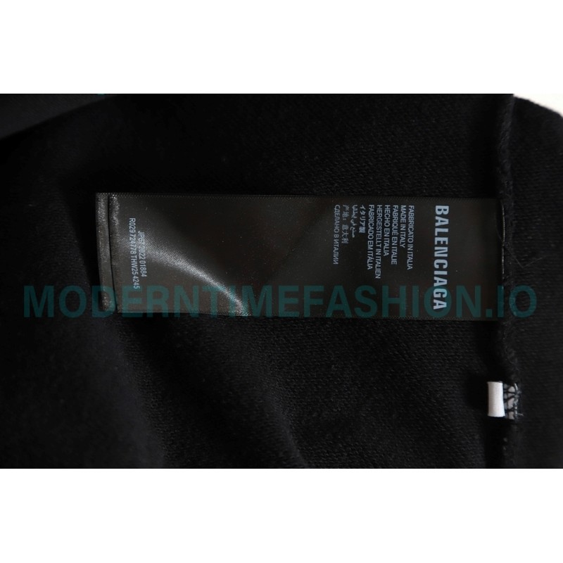Balenciaga - 23FW Embroidered Wash Hoodie