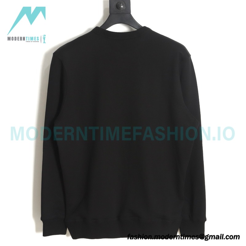 Burberry - 23 New War Horse Equestrian Rider Embroidered Crewneck Hoodie