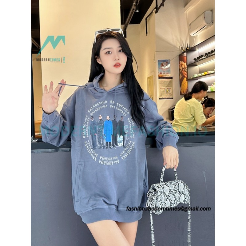 Balenciaga - 23FW Figure Print Hoodie