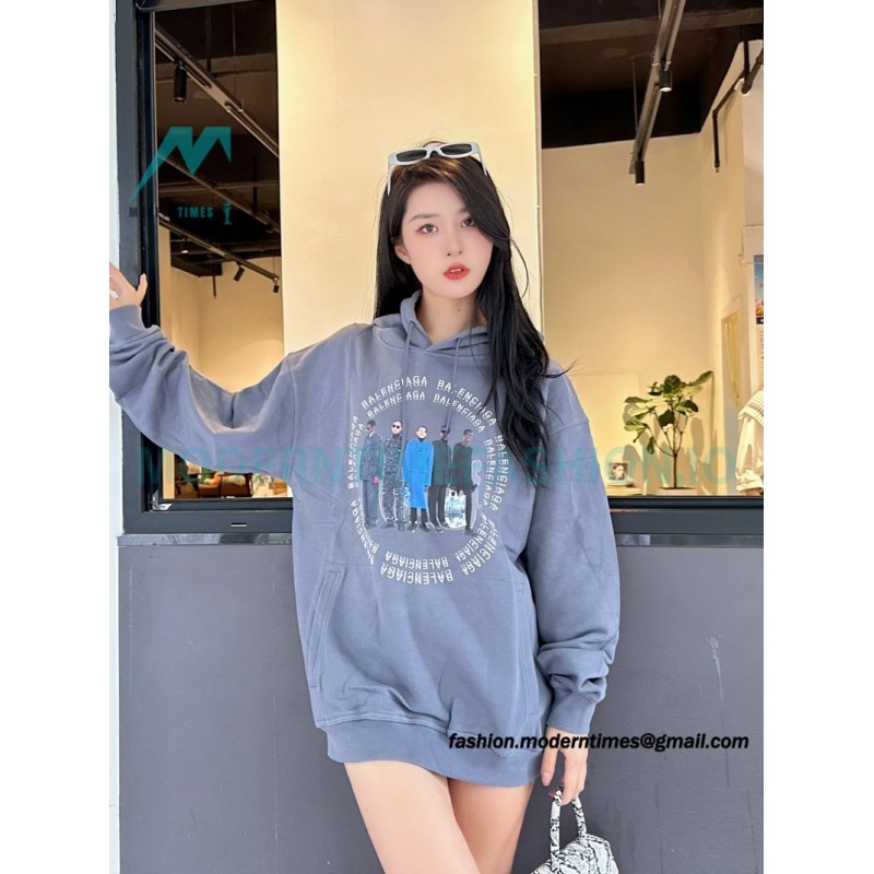 Balenciaga - 23FW Figure Print Hoodie