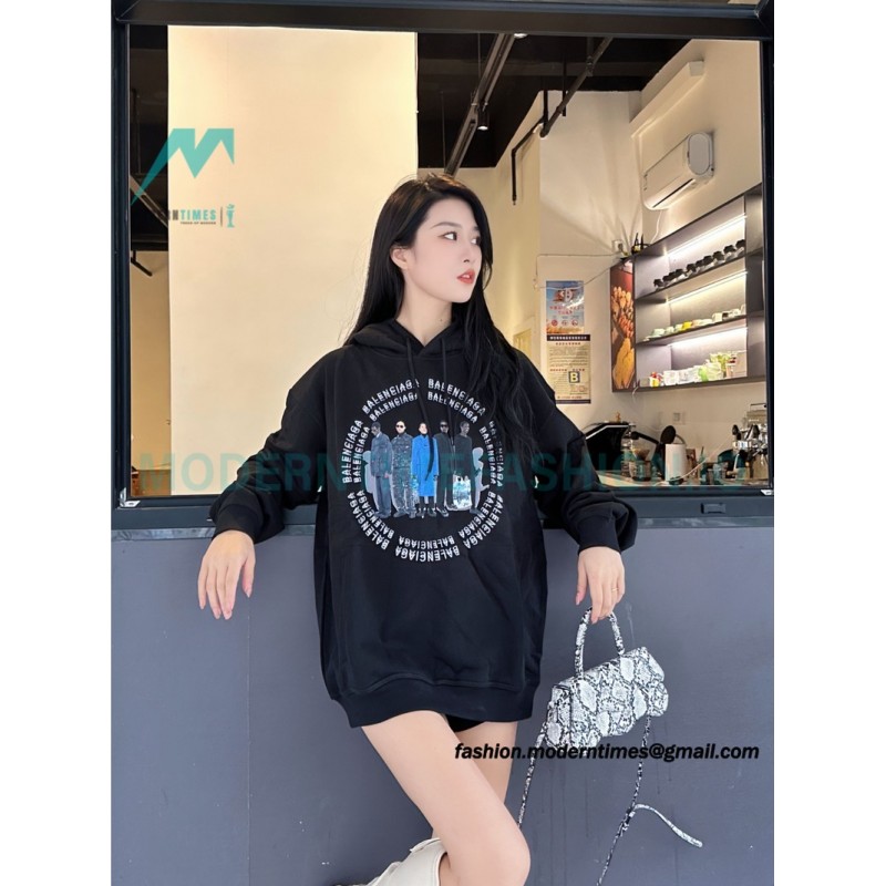 Balenciaga - 23FW Figure Print Hoodie