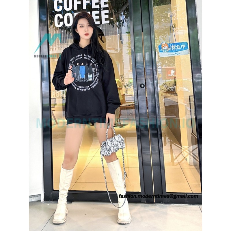 Balenciaga - 23FW Figure Print Hoodie