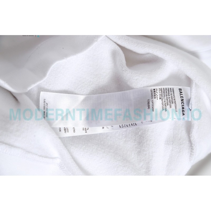 Balenciaga - Hand-painted Signature Hoodie