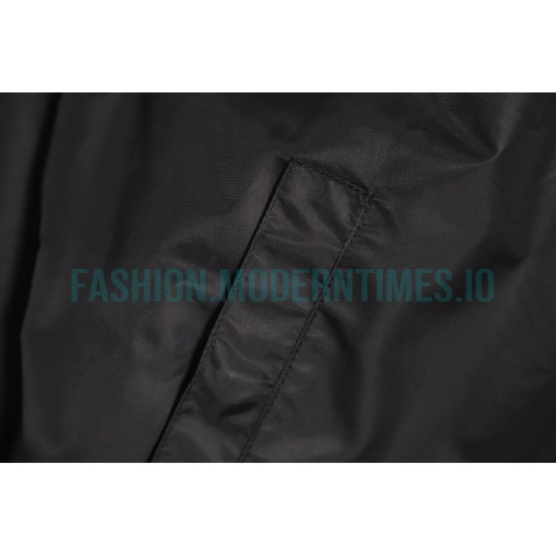 Balenciaga - 23FW New Plain Print Hooded Coat Trench Jacket
