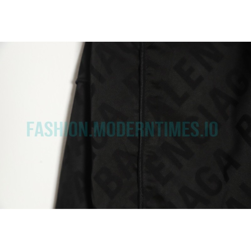 Balenciaga - 22FW Silk Bullet Screen Jacquard Jacket
