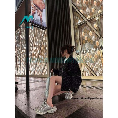 Balenciaga - 2023Fw Covered Print Denim Coats