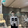Balenciaga - Stitching Letter-printed Jacket 