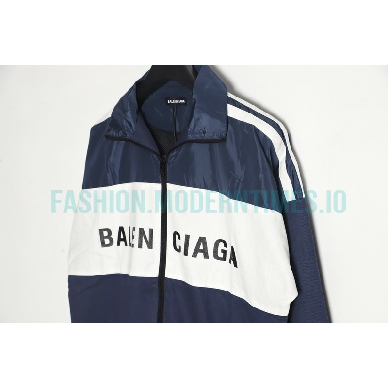 Balenciaga - Stitching Letter-printed Jacket 