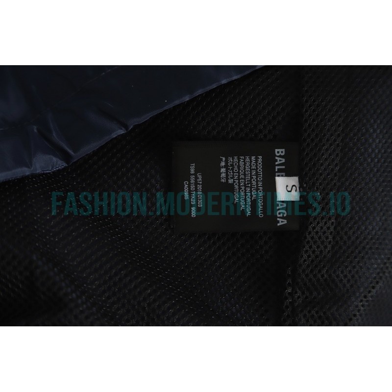Balenciaga - Stitching Letter-printed Jacket 