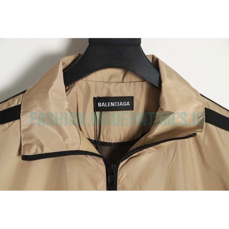 Balenciaga - Stitching Letter-printed Jacket 