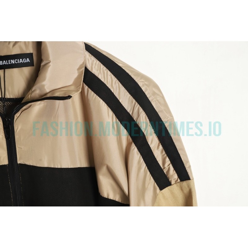 Balenciaga - Stitching Letter-printed Jacket 