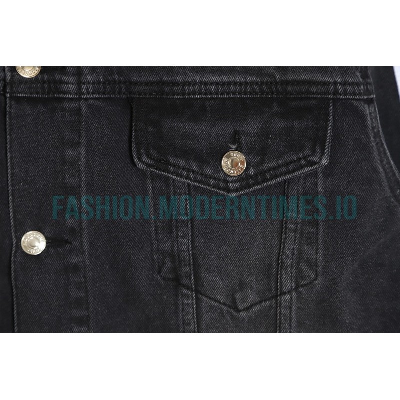 Balenciaga - Adidas Co-branded Three-stripe Denim Jacket