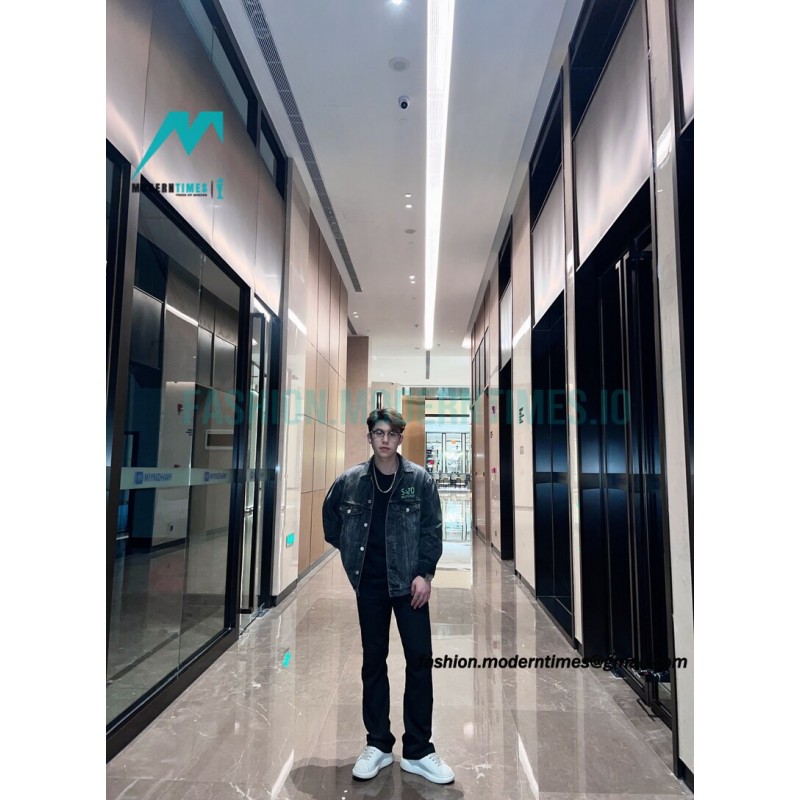 Balenciaga - 23SS 520 Capsule Glow-in-the-dark Denim Jacket