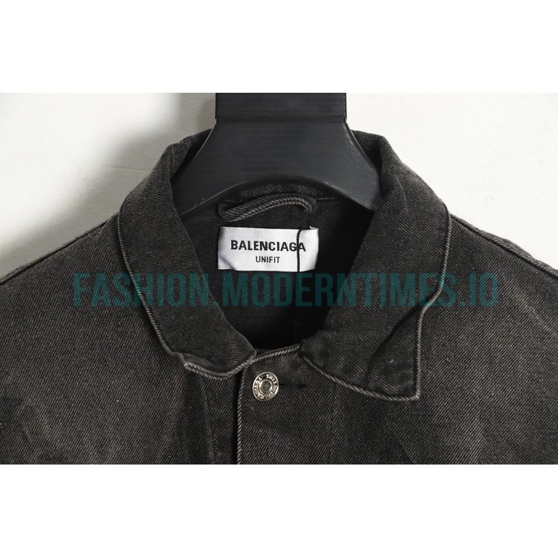 Balenciaga - 23SS 520 Capsule Glow-in-the-dark Denim Jacket
