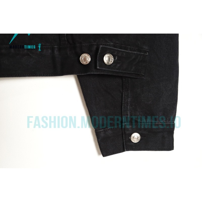 Balenciaga - 23ss Back Pressed Diamond Logo Denim Jacket