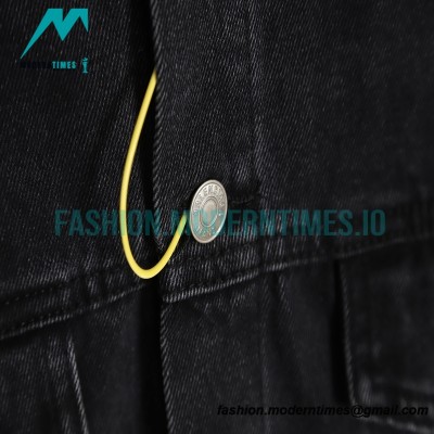 Balenciaga - Double B Graffiti Wash Denim Jacket