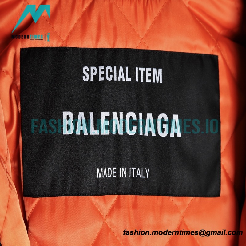 Balenciaga - NASA 21FW Century Co-branded Velcro Jacket